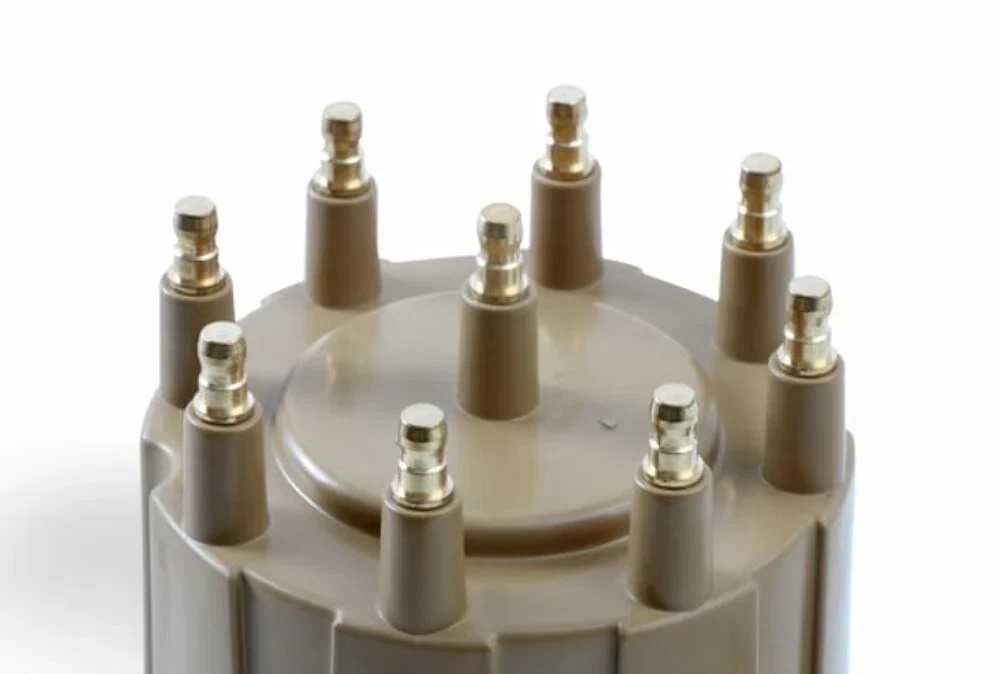 Distributor Cap & Rotor Kit - HEI Style - Tan - 8132
